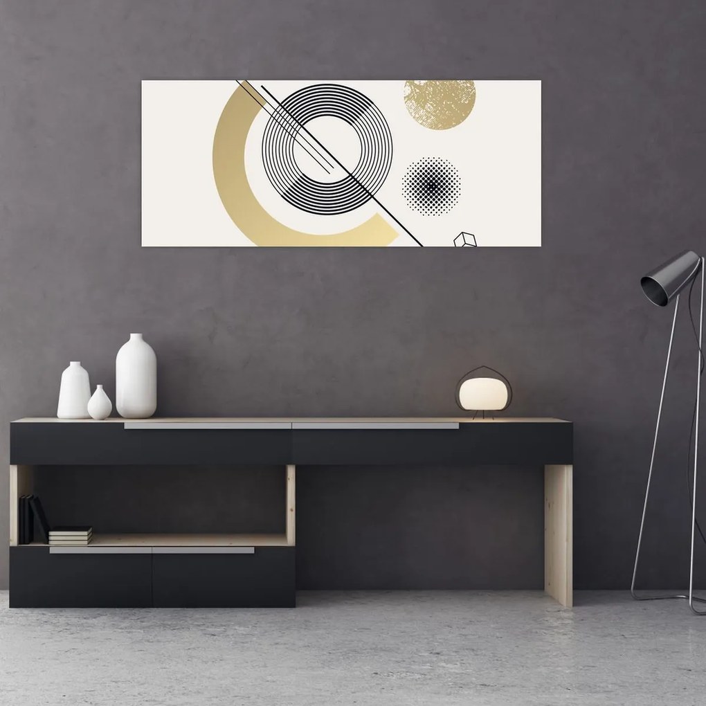 Tablou - Forme geometrice N⁰2 (120x50 cm)