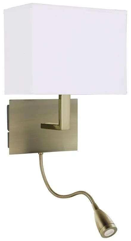Aplica moderna eleganta cu reader Led Wall alama antic 6519AB SRT
