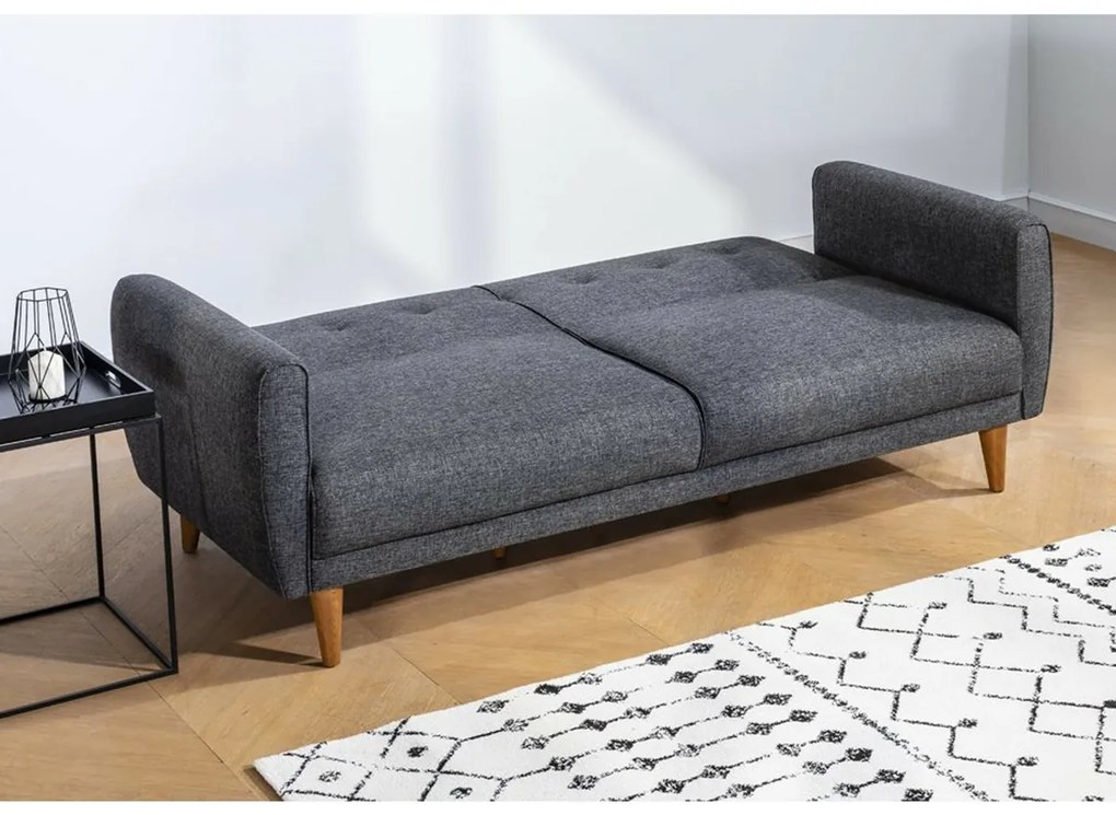 Canapea extensibilă Aria Dark Grey