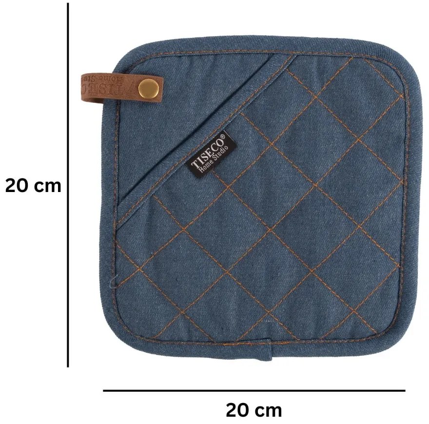 Mănuși de bucătărie 2 buc. Indigo – Tiseco Home Studio