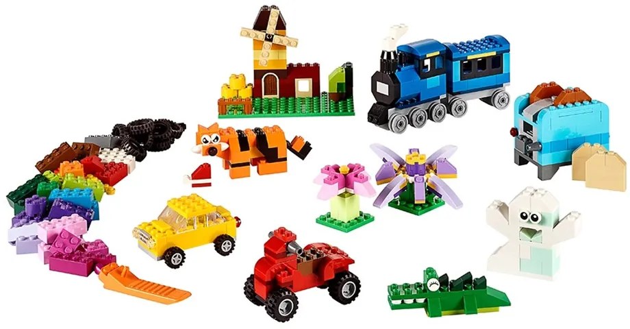 Set de construit LEGO   Classic, Cutie medie de constructie creativa, 484 piese