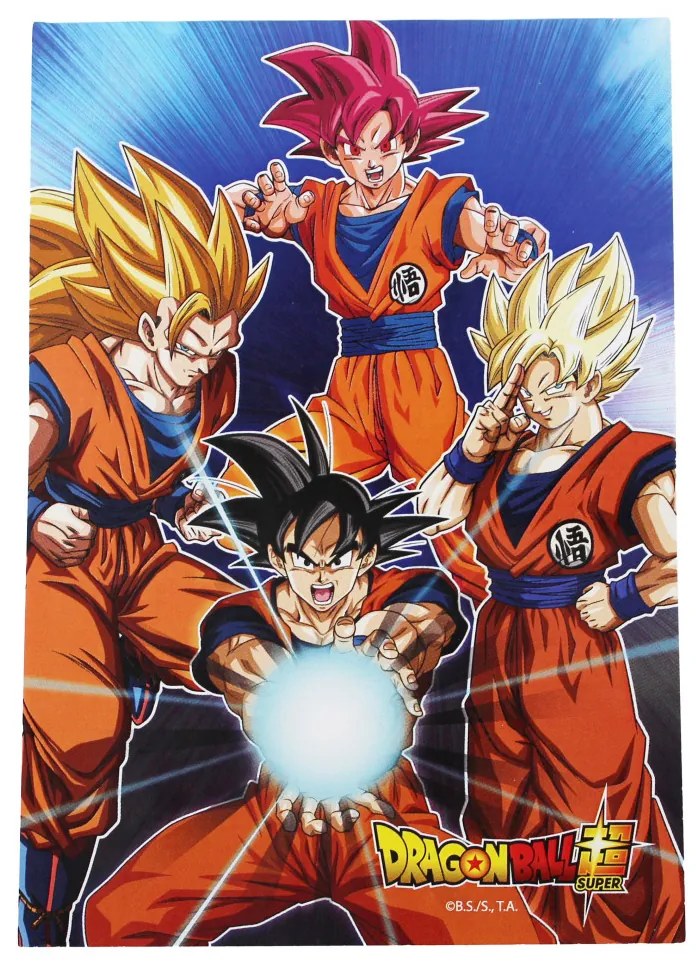 Dragon Ball Kamehame Set de papetărie cu 5 piese