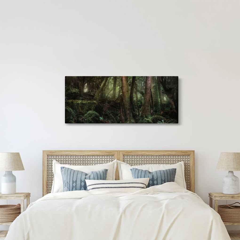 Tablou - Pădurea enigmatică (120x50 cm)
