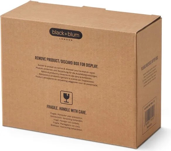 Cutie pentru alimente Black+Blum Stack+Nest FBGR-BX-L107, 1,2 l, dreptunghiulară, potrivită pentru cuptor, fără BPA, sticlă borosilicată, gri/roșu