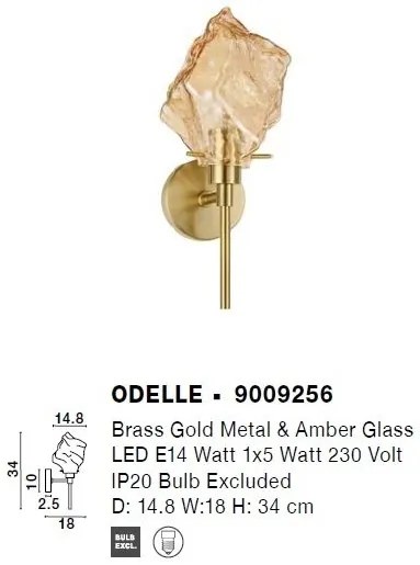 Aplica de perete design decorativ modern ODELLE