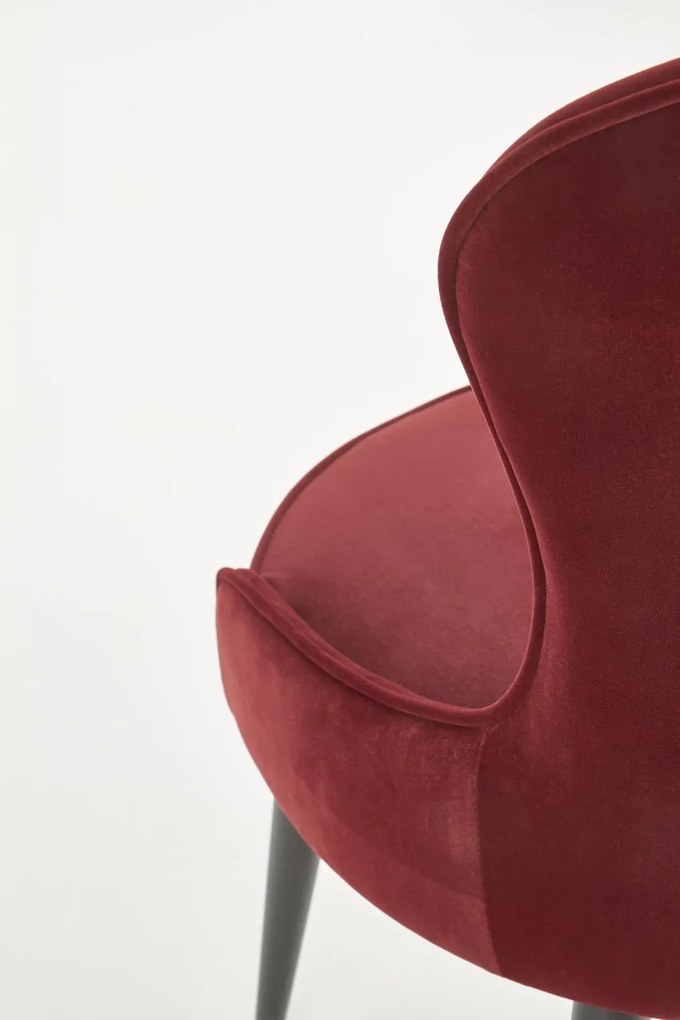 Scaun K366 velvet bordo
