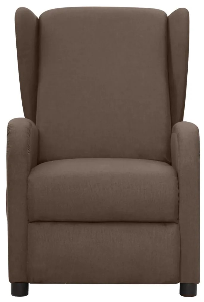342321 vidaXL Scaun de masaj, taupe, țesătură