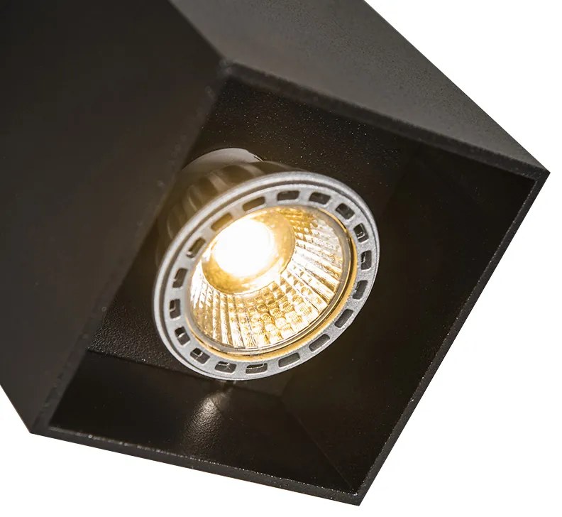 Spotlight modern negru - Qubo