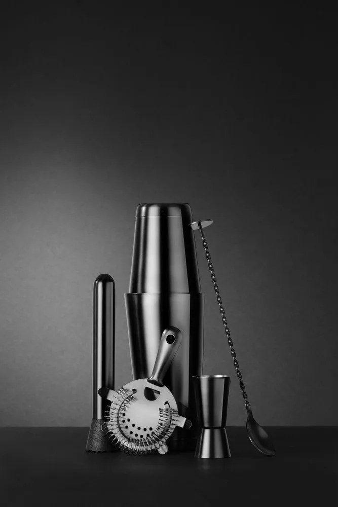 Set de preparare cocktailuri din oțel inoxidabil BAR UP – Hendi