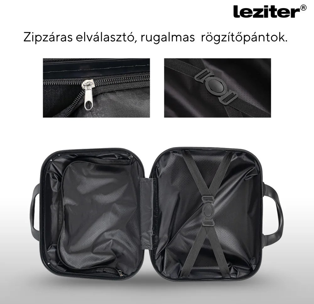 TraveLux Pro capac dur ștergător umed 23x30x14 cm aur roz