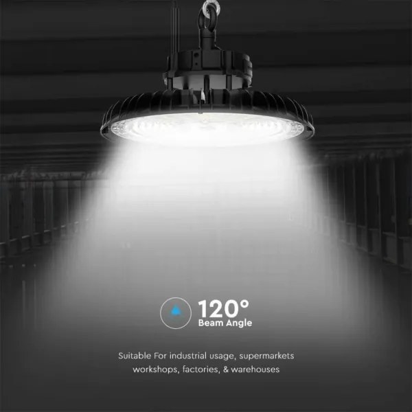 LED Lumină Industrială UFO High Bay 200W 230V 3000K/4000K/6000K IP65