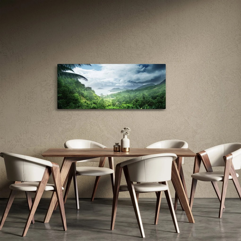 Tablou -Jungla din Seychelles (120x50 cm)