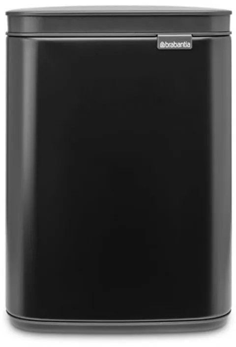 Cos pentru gunoi Brabantia Bo Small 1006622, 4 L, Deschidere lina si silentioasa, Bază antiderapantă, Negru