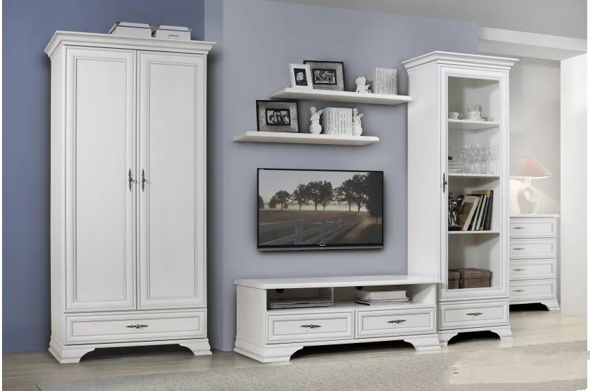 Living Idento Varianta 2, H 210 CM, MDF ALB ALPIN