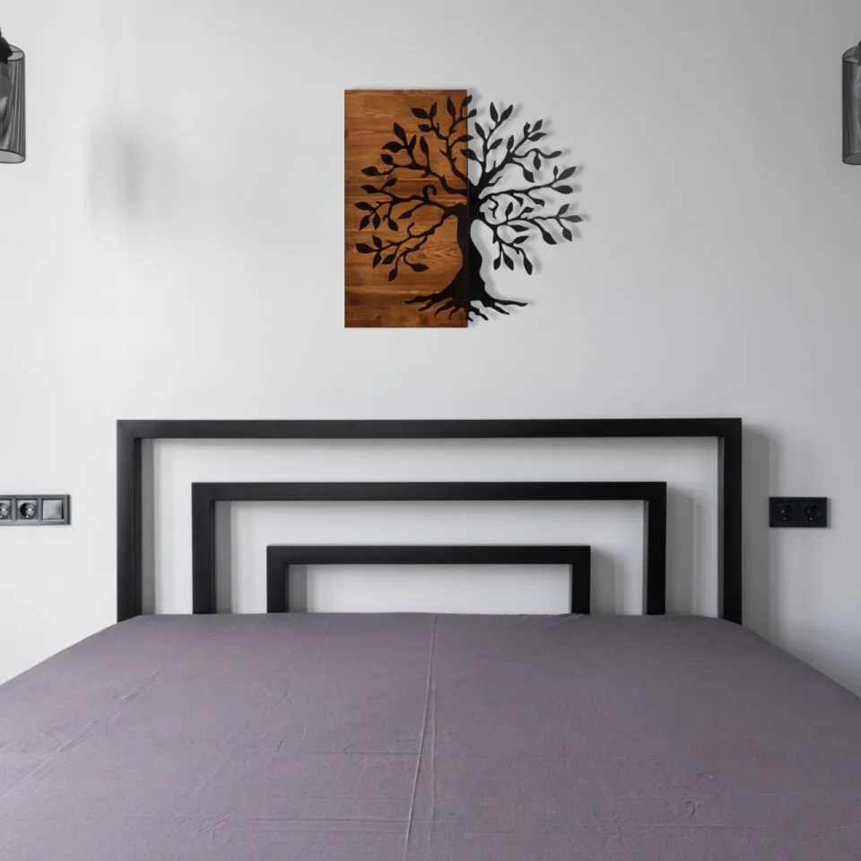 Accesoriu Decorativ de Perete Agac, Lemn