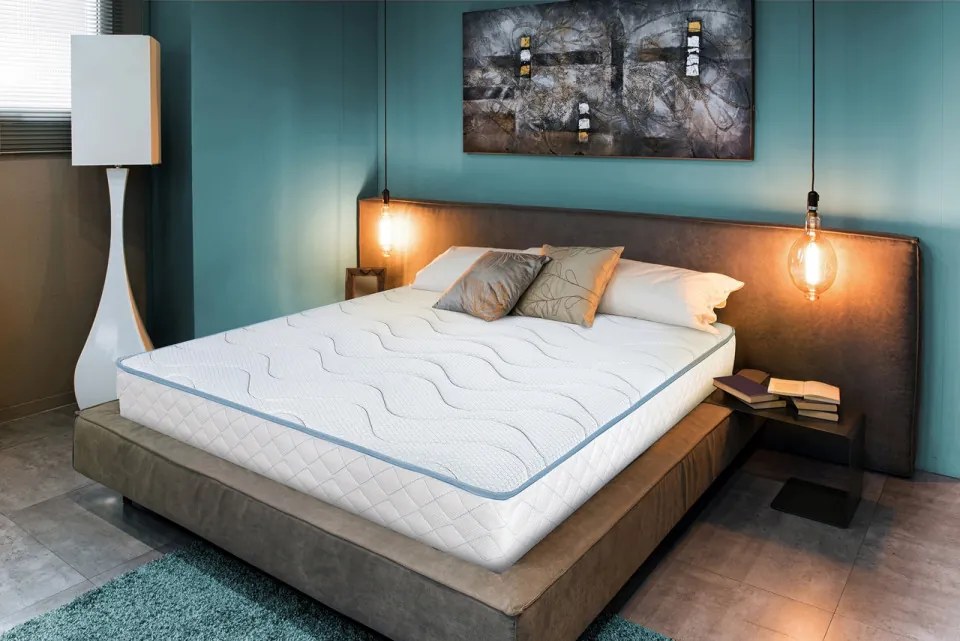 Saltea Argentum Therapy Memory Pocket 7 zone, Husa cu ioni de argint, Super Ortopedica, Anatomica, 90x200 cm