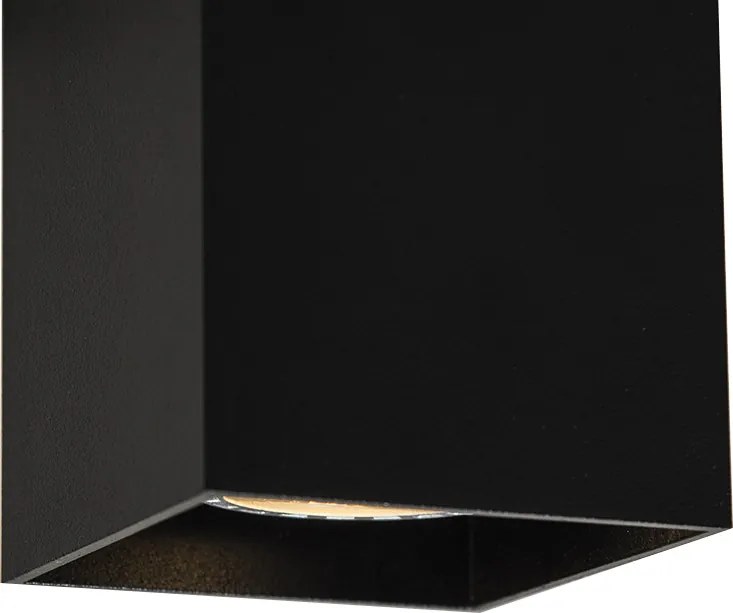 Spot inteligent negru incl. WiFi GU10 - Qubo