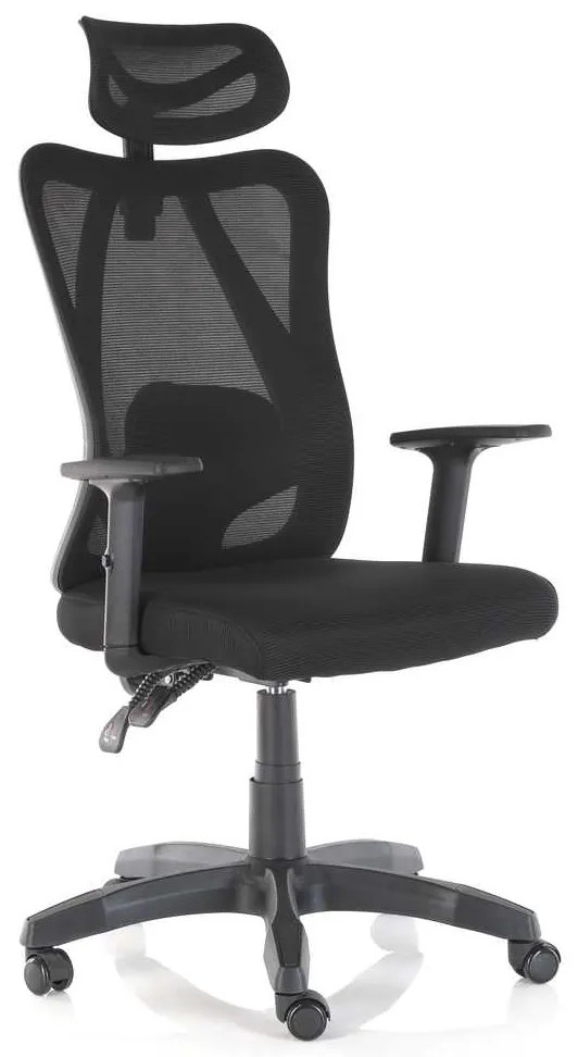 Scaun de birou Listo, negru