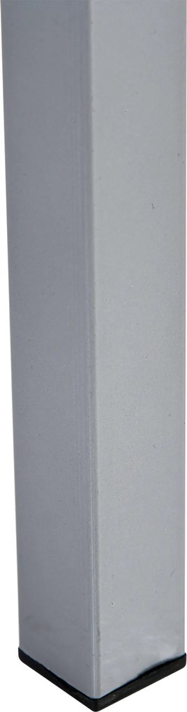 Outsunny Set de 2 Șezlonguri și Măsuță cu Blat din Sticlă, 59x169x66 cm, Crem | Aosom Romania