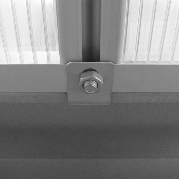 Deuba Sera de gradina - 190 x 195 x 195 - suprafata 3,7 m² - volum 5,85 m³ + baza