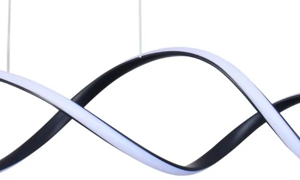 Lustră LED pe cablu INFINITO LED/34W/230V negru