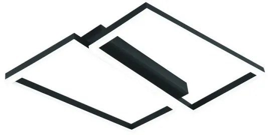 Plafonieră LED dimabilă, 65W, 230V, 3000–6500K, cu telecomandă inclusă