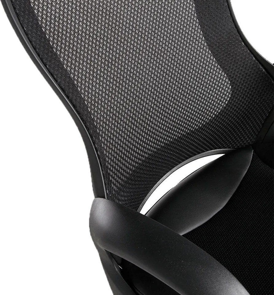 Scaun de birou elegant Black AC 4074-MLM611436