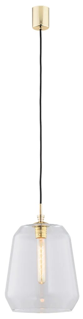 Lustra / Pendul modern design scandinav IRUN 25cm transparent