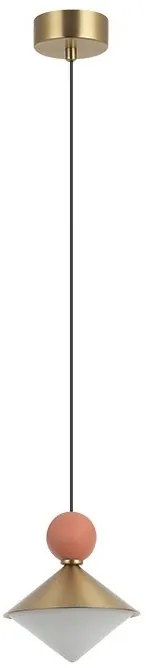 Pendul LED, Ceramica, Sticla, BRASS, ZB-25100