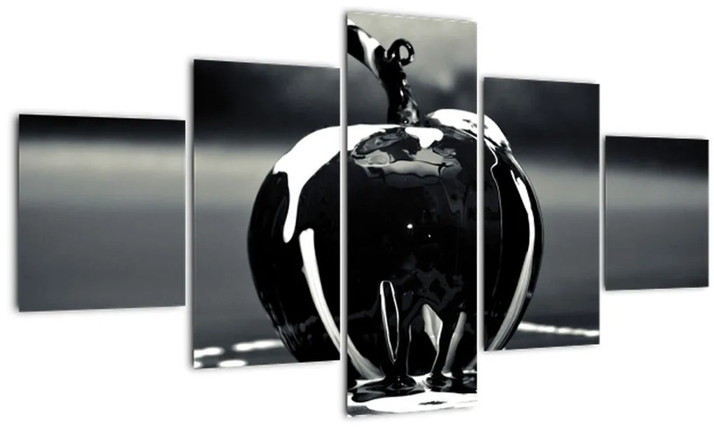 Tablou cu mărul negru (125x70 cm), în 40 de alte dimensiuni noi