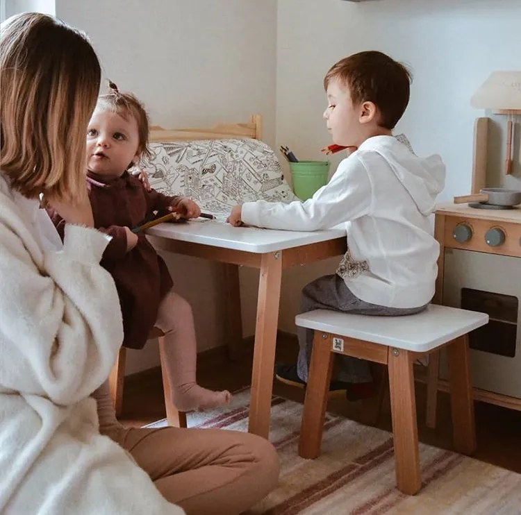 Masa pentru copii Culoare Gri, WOODY GREY