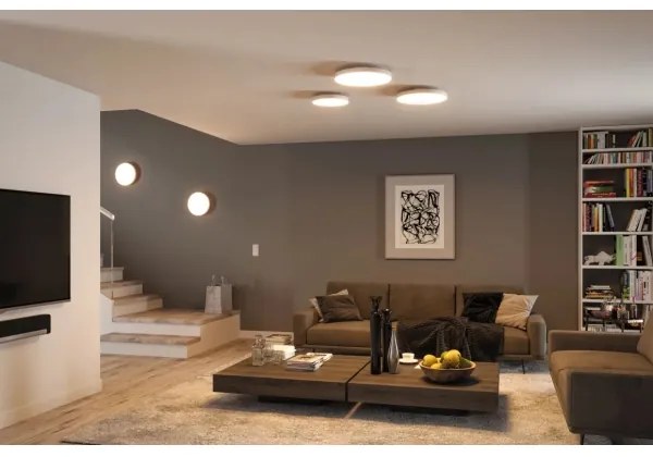 Paulmann 79899 - LED RGBW 16,5W plafonieră SMART VELORA cu dimmer 230V