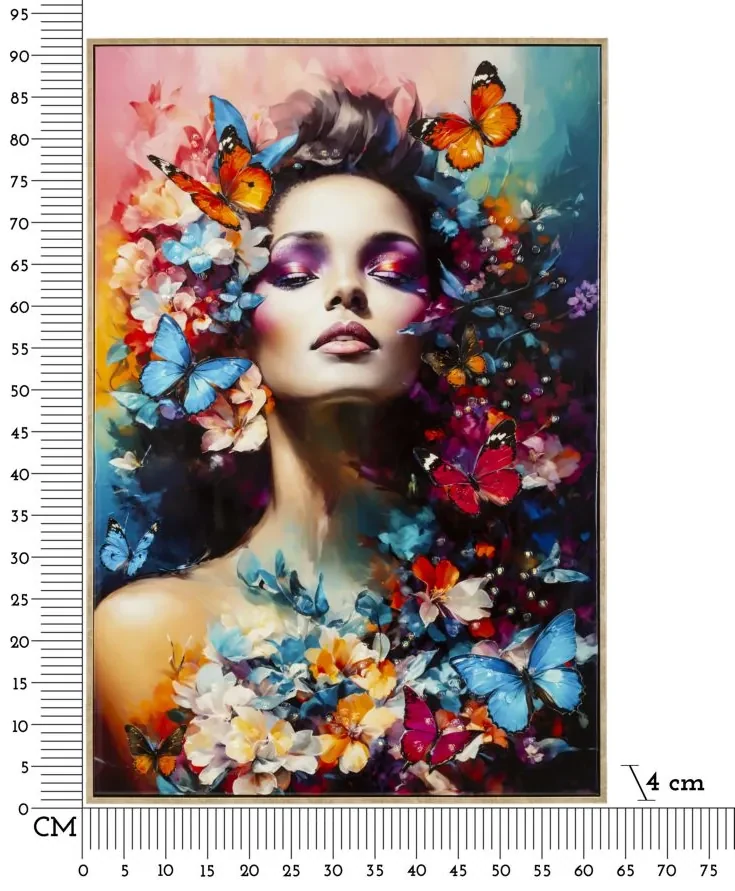 Mauro Ferretti Pictura pe Panză cu Cadru -H- cm 62x4x91 | Aosom Romania