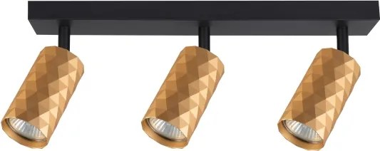 Brilagi - Spot LED RGBW dimabil SELE DIAMANT, 3xGU10/6W/230V, Wi-Fi, auriu