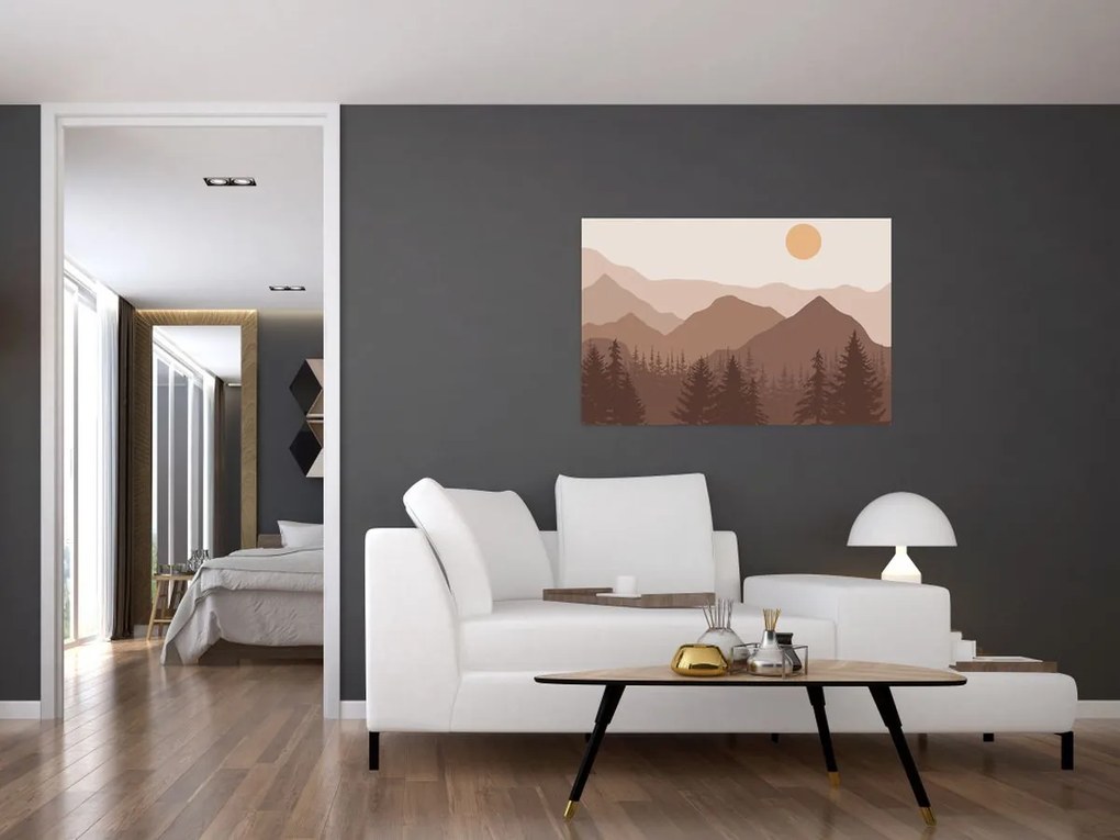 Tablou - Munții Maro N⁰1 (90x60 cm)