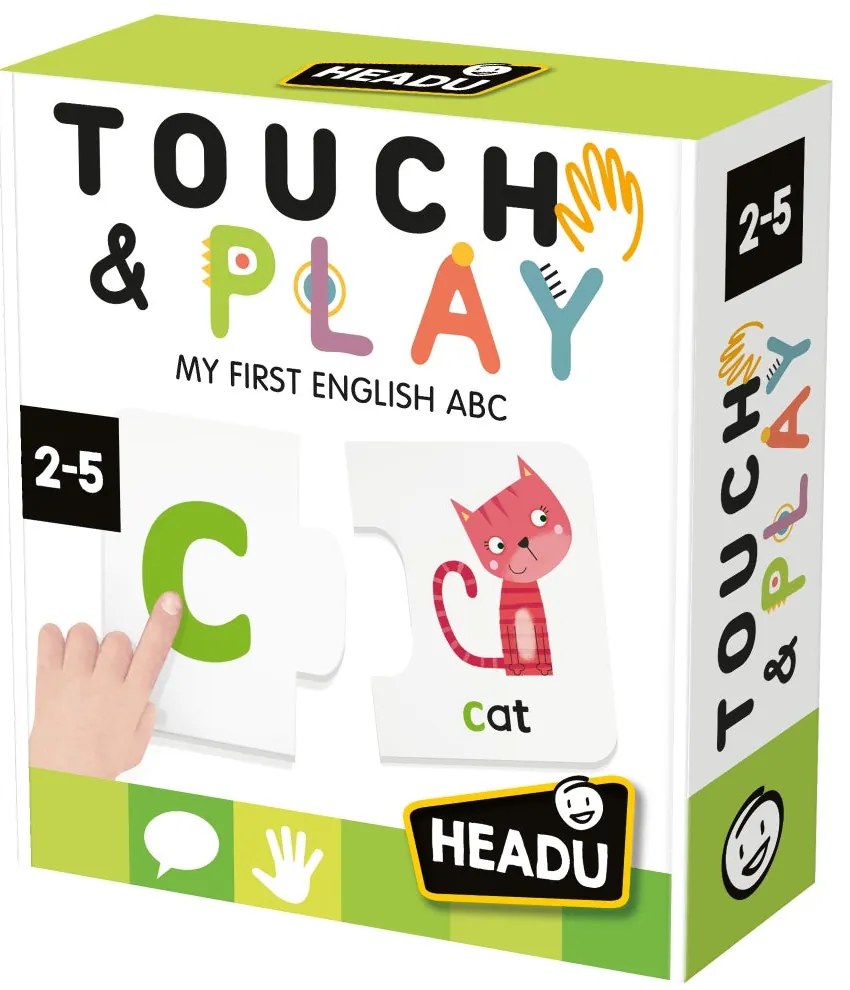JOC EDUCATIV ALFABET TACTIL 2-5 ANI - HEADU (HE60780)