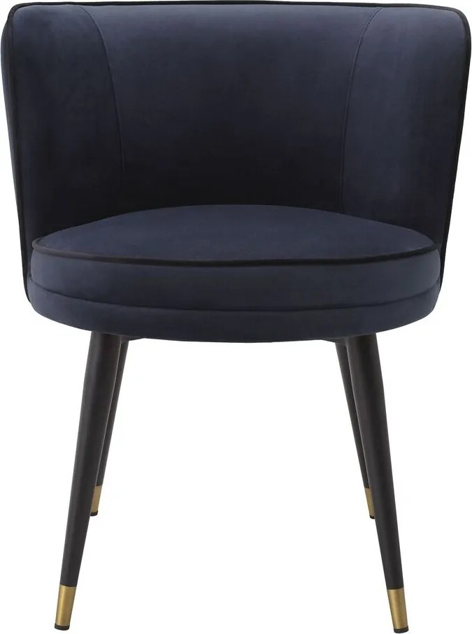 Scaun design LUX Grenada, savona albastru 115883 HZ