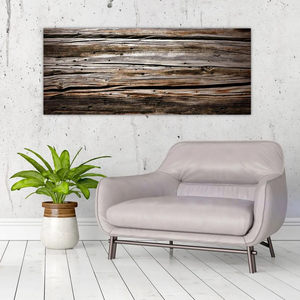 Tablou - lemnele de sezon (120x50 cm)