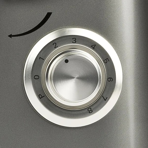 G3Ferrari G2016400 - Mixer de masă PASTAIO 8 l 1800W/230V cu două cârlige, crom mat