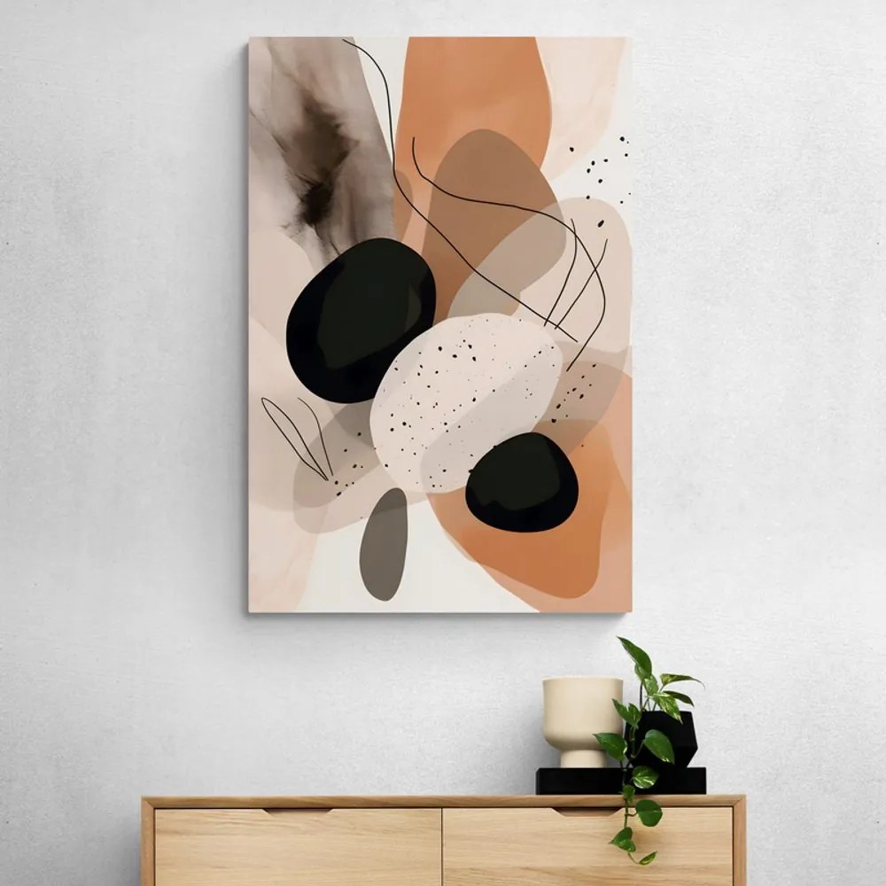 Tablou forme abstracte de rocă