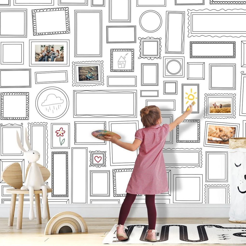 Fototapet - tapet desenat (147x102 cm)