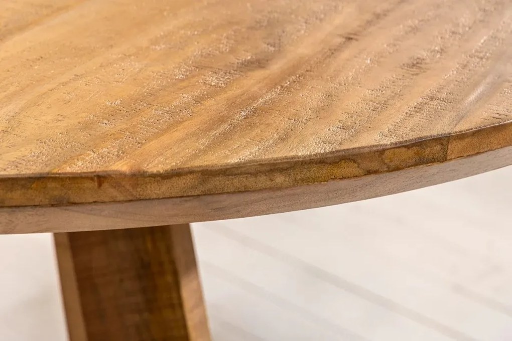 Masa rotunda din lemn de mango ART WOOD 140cm