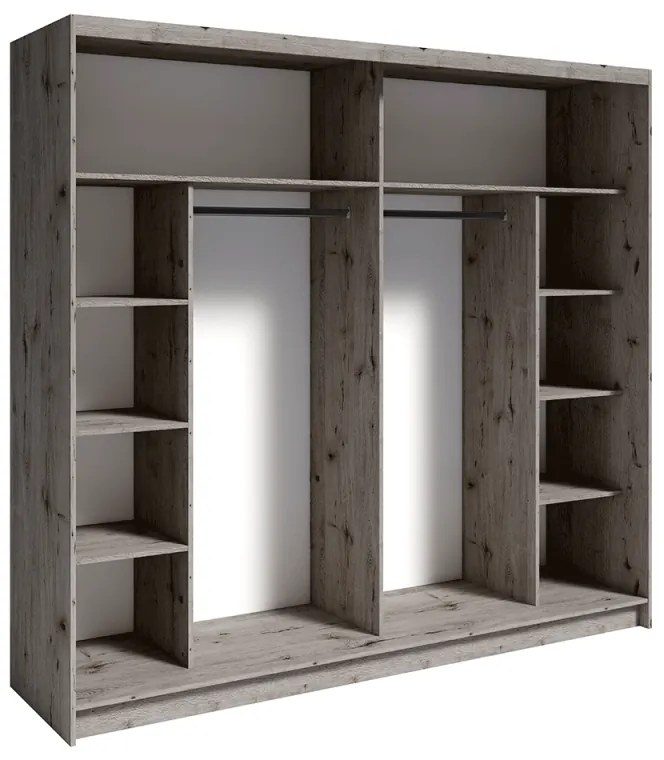 Set Dormitor (Pat 160x200cm) TOGOS Stejar Wellington