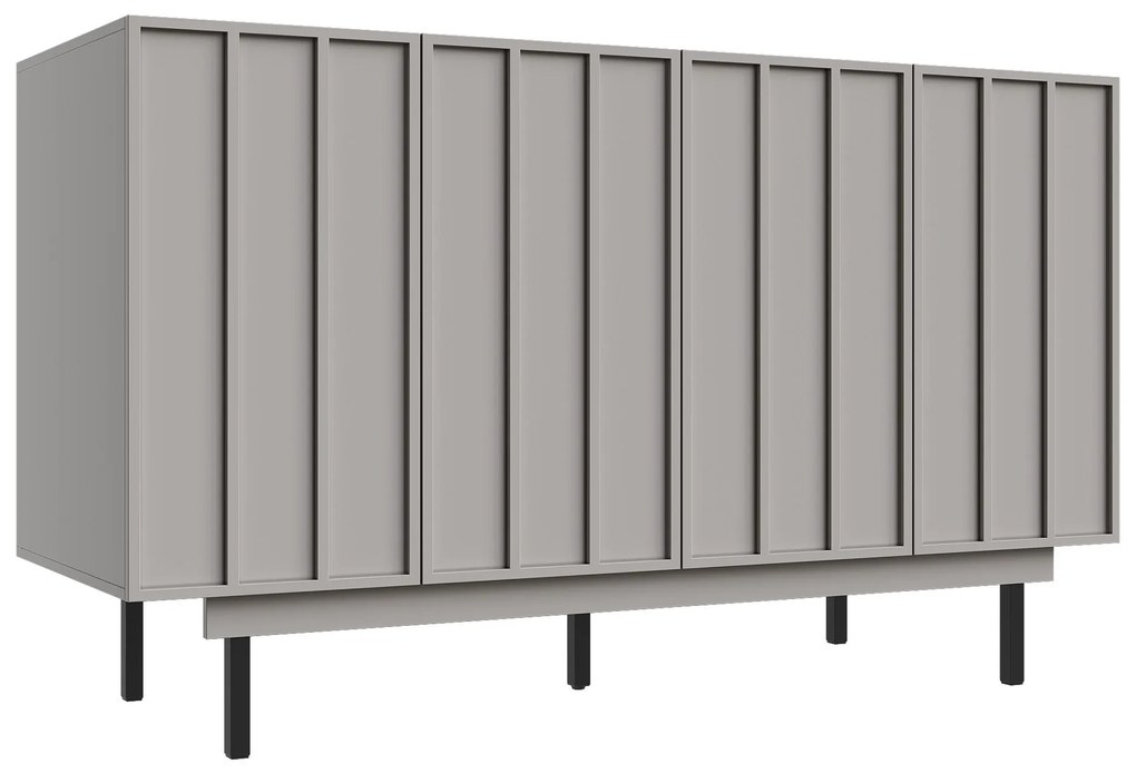 Bufet minimalist pentru sufragerie, Gri | Aosom Romania