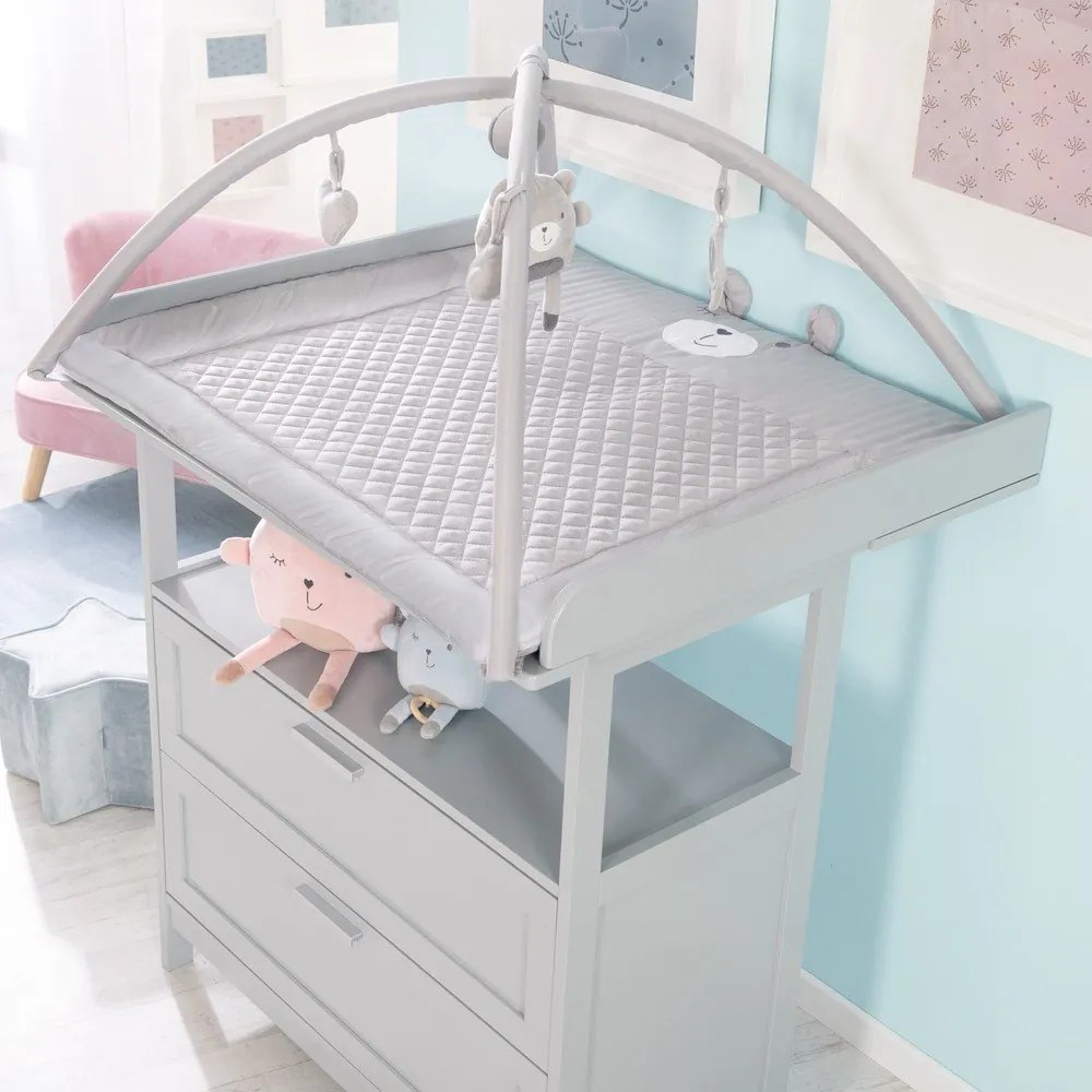 Saltea de joacă pentru copii gri 75x85 cm Style – Roba