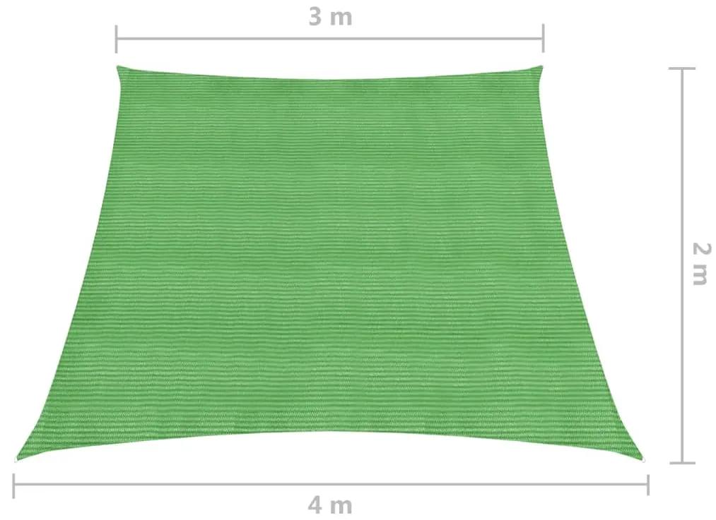 Panza parasolar, verde deschis, 3 4x2 m, HDPE, 160 g m   Lysegronn, 3 4 x 2 m
