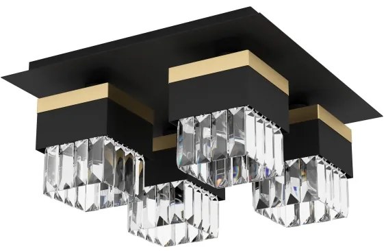 Plafonieră BARRANCAS 4xE14/40W/230V Eglo 900302