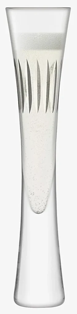 Pahare de șampanie,  Moya Cut, 170 ml, transparente, set 2 buc - LSA International