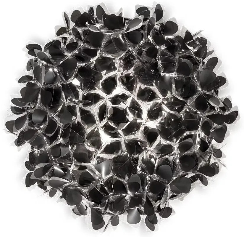 Plafoniera design unicat realizata manual Clizia Mama Non Mama Black, 78cm