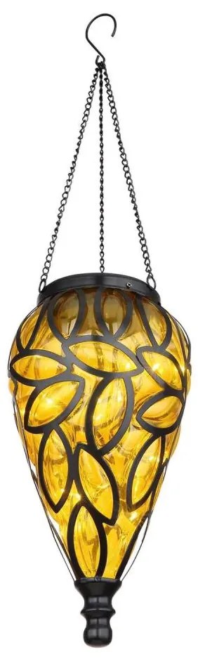 Corp de iluminat LED solar SOLAR LED/0,9W/3,2V IP44 galben Globo 36131A